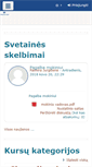 Mobile Screenshot of nmkursai.lt